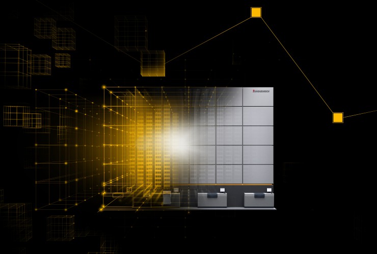 Jungheinrich PowerCube: Die automatisierte, ultrakompakte und flexibel skalierbare Automatisierungslösung. Die neue Dimension der Effizienz. Jungheinrich PowerCube: Die automatisierte, ultrakompakte und flexibel skalierbare Automatisierungslösung. Die neue Dimension der Effizienz.