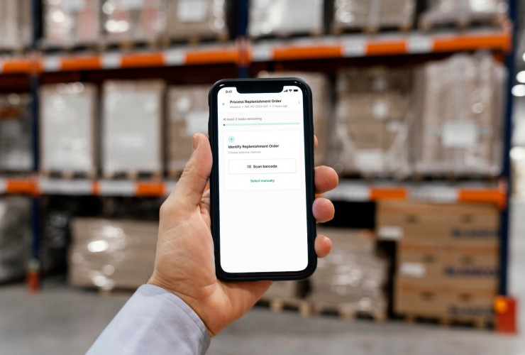 Pyck - Scannen auf Mobilem Gerät (light mode).