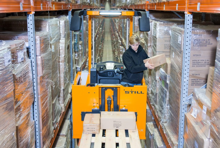 EK-X: Sicheres Arbeiten im Schmalgang