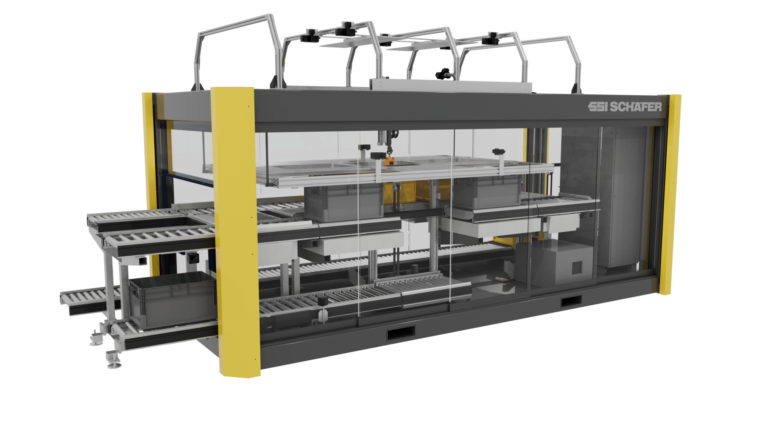 SSI Piece Picking ist eine vollautomatisierte Robotiklösung für die Einzelstückkommissionierung.