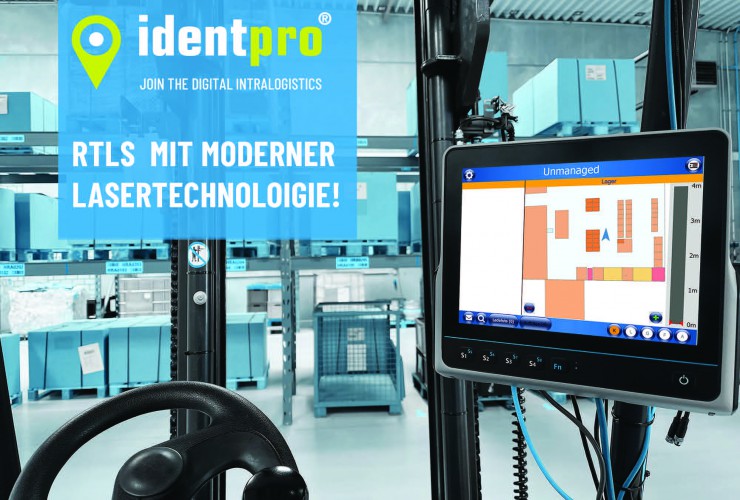 Planning reliability in intralogistics thanks to RTLS.