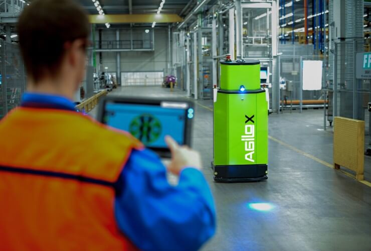 AGILOX AMR-Flotte bei BMW.