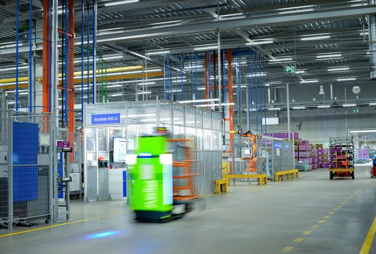 AGILOX AMR-Flotte bei BMW.