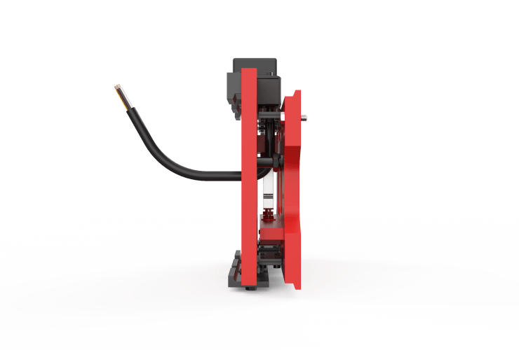 Side View iCP Carriage Plate Scale with Weighing in Motion Technology.