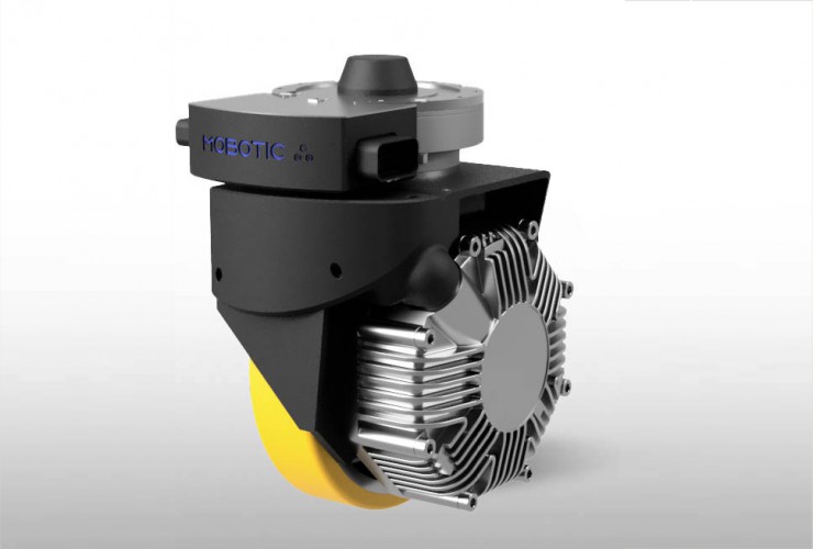 MoboDrive ST ist eine kompakte, hochintegrierte Lenk-Antriebseinheit, die für hochmanövrierfähige AMRs und AGVs entwickelt wurde.