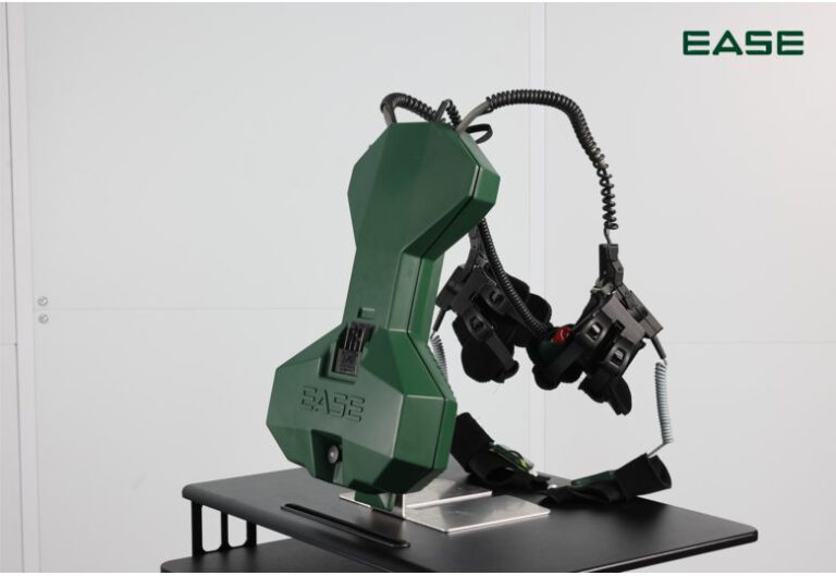 Systemgewicht etwa 6 kg, verteilt über das mit Deuter entwickelte Tragesystem.