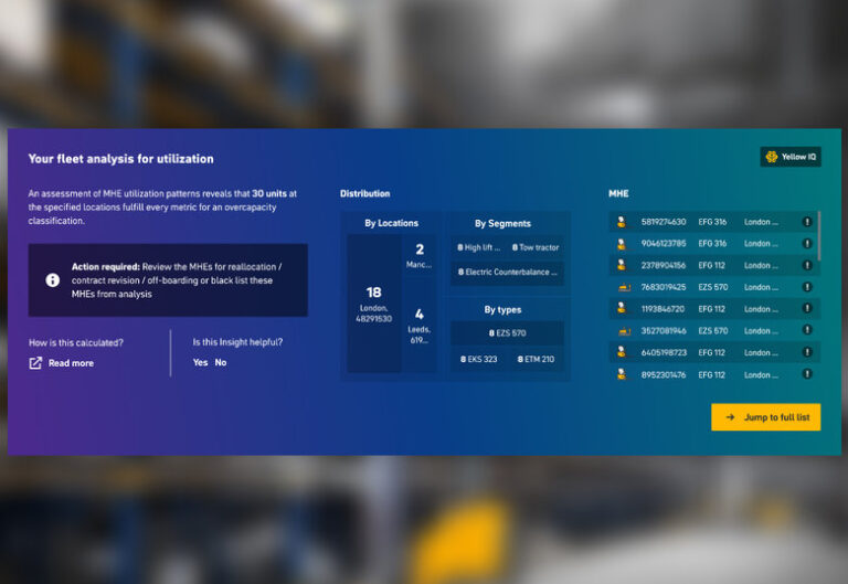 Customer and fleet data are combined with Jungheinrich’s expert knowledge. The result is transparent, traceable, and reliable recommendations.